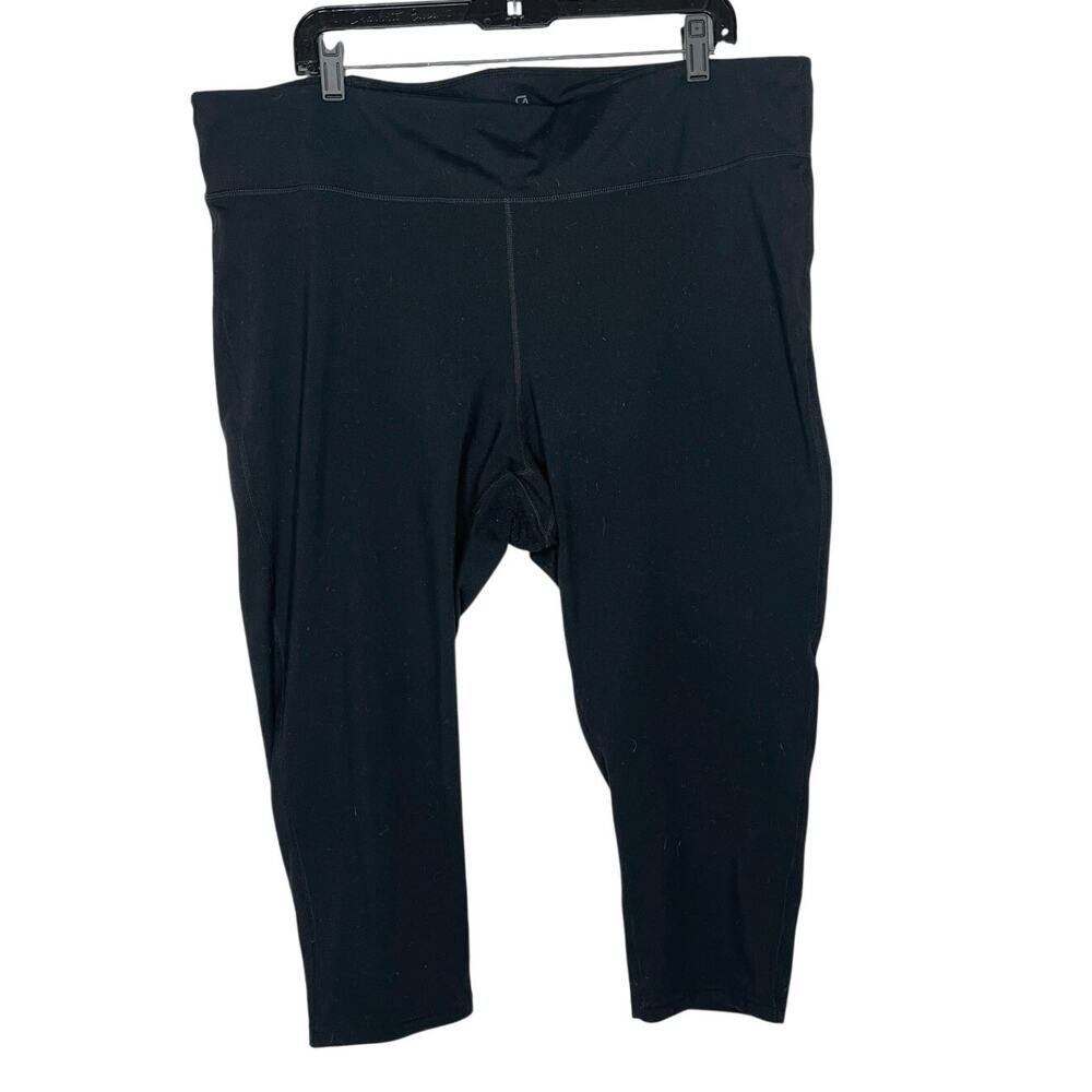 Gap Fit True black Athleisure Activewear Capri leggings  Size XXL